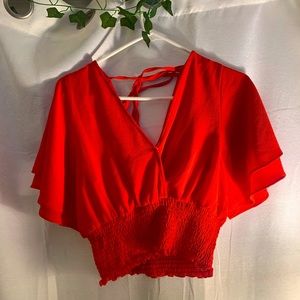 red blouse size medium